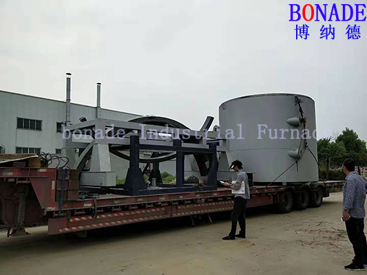 井式燃气炉发货现场