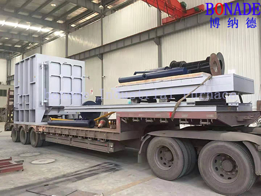 台车式燃气炉发货现场