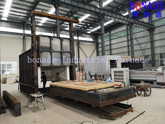 电阻炉制造现场