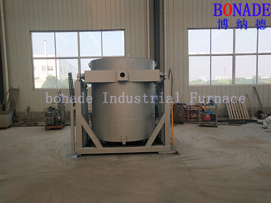 燃气坩锅熔铝炉