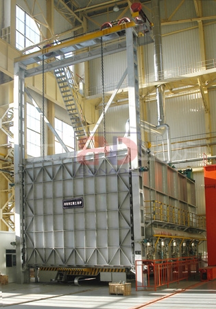 大型天燃气式台车炉