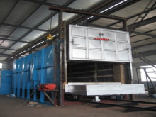 大型全纤维台车式电阻炉