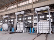 台车式全纤维加热炉