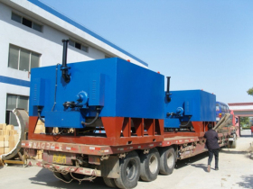 公司电炉发货现场