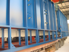 公司电炉发货现场