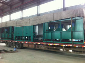 公司电炉发货现场